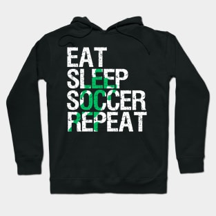 Eat Sleep Soccer Repeat Hoodie